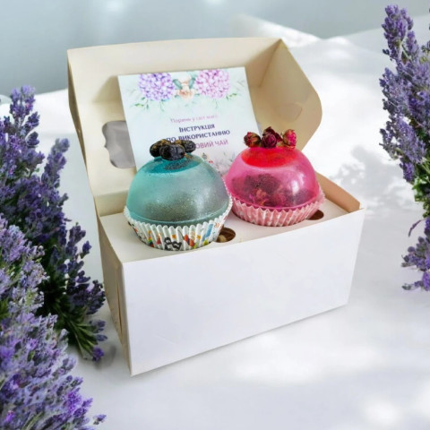 ЧАЙНІ БОМБОЧКИ РУЧНОЇ РОБОТИ В ПОДАРУНКОВІЙ УПАКОВЦІ