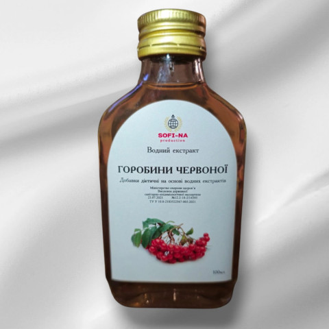 ВОДНИЙ ЕКСТРАКТ "ГОРОБИНИ ЧЕРОНОЇ"