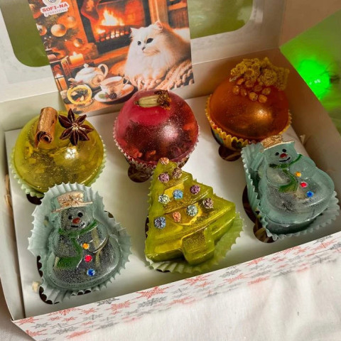 ЧАЙНІ БОМБОЧКИ НОВОРІЧНИЙ ПОДАРУНОК